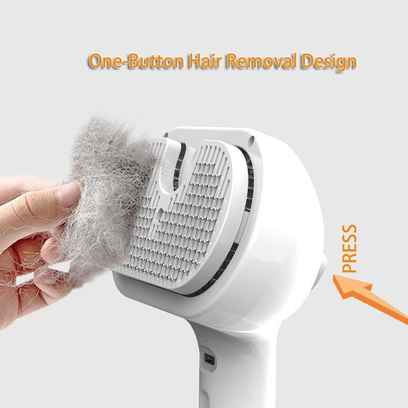 Pet Comb,Self Cleaning Pets Hair Remover Brush For Dogs and cats || Grooming Tools ||