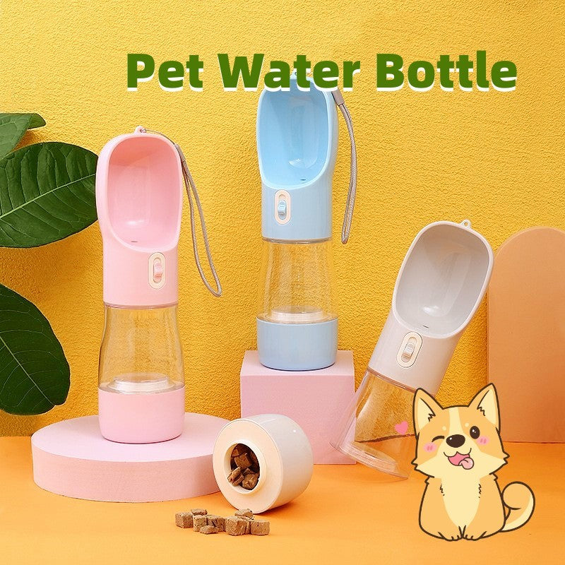 PawKit™ 2-in-1 Pet Water & Food Bottle