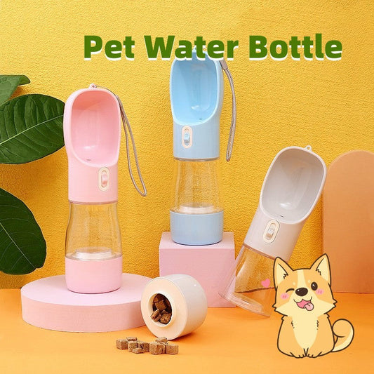 PawKit™ 2-in-1 Pet Water & Food Bottle